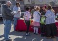 The 8th annual Boo On The Bricks took place on Saturday, October 28, 2017 from 9 AM to 2 PM in Wills Point, Texas. There were several local organization participating with booths or tables. Gospel for Asia had a table with candy and GFA books and materials that costumed GFA staff gave out to kids large and small of all ages.