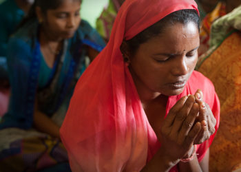 Rajasi's relatives blamed her for the death of her husband. "All these [problems] happened in your life only because of your faith in Jesus," they said.