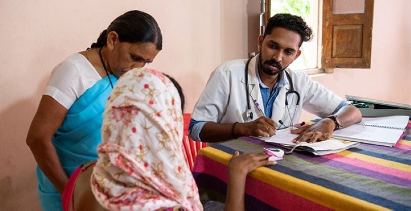 Rita traveled more than seven miles to attend the medical camp, which she heard about through Pastor Ganesh’s flyers. She had suffered numbness in her hands and legs for more than a month, forcing her to abandon her work in the fields.