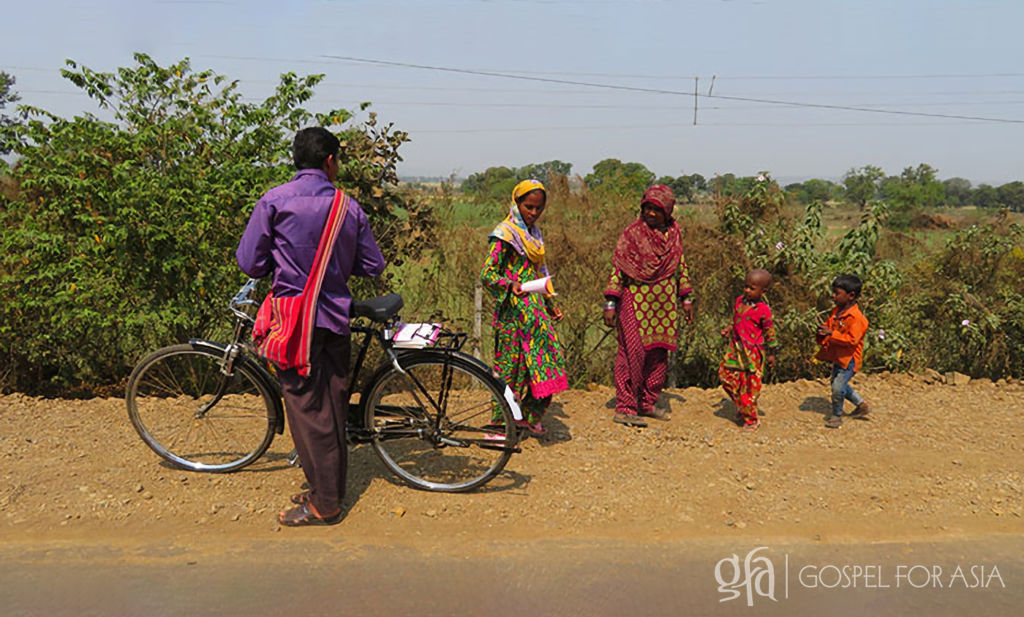 Gospel for Asia (GFA) – Discussing the struggles national missionaries face in the mission field. This is a story of the impact of a bicycle as a channel of God's blessing to reach God's flock and the lost who wouldn't otherwise have been reached.