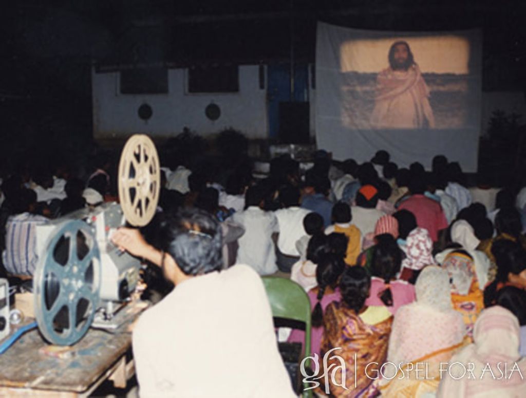 The films deeply touched one man, Chaman. At the conclusion of the movie night, he decided he wanted to know for himself the Jesus presented in the films.