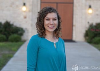 Discussing Ashley, her life and journey with Jesus has grown through the encouragement of being involved in the Christ-centered, missions-focused community.