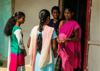Discussing the Gospel for Asia supported woman missionary Sabita, who, through her, God brought healing and peace to Hema and her once broken home.