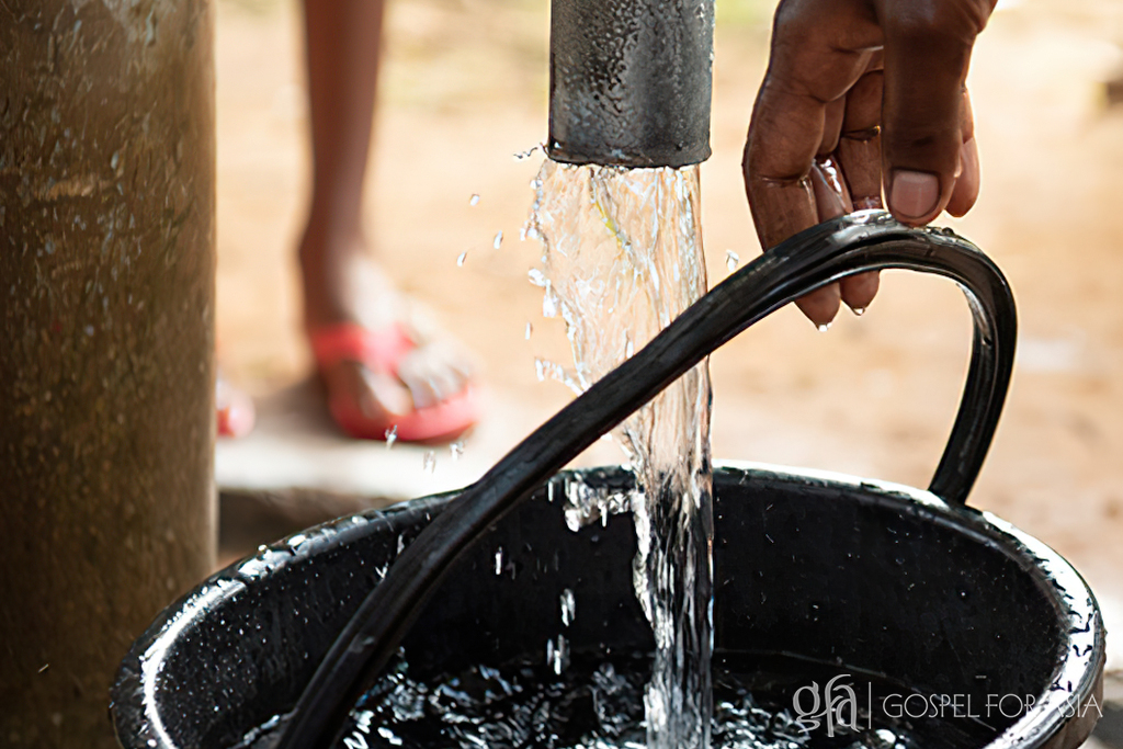 Jesus Wells provide communities with clean drinking water, safe for cooking and drinking playing a vital role to prevent disease caused by unclean water.