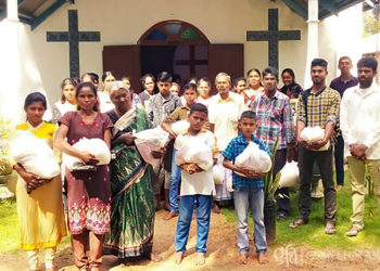 In December, 24 families, members of a GFA church in Sri Lanka, watched in horror as their homes were devestated by 3 feet of flood waters
