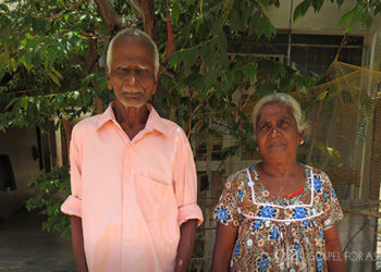 In December 2004, a tsunami struck Navodya and Vimukthi’s village in Sri Lanka, destroying their home and all of their possessions