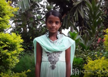 When Bhagya started attending her local GFA World Bridge of Hope center, she began improving not only in school but in life, too.