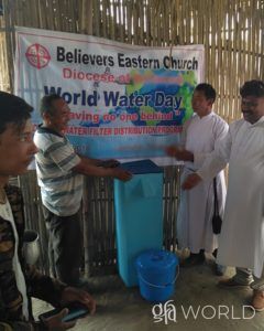 On World Water Day, GFA Sisters of Compassion, with local churches, shared on the importance of clean water and about BioSand water filters