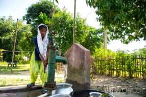 Thanks the new Jesus Well, through GFA World national missionary workers, Kylan’s village now has easy access to clean, pure water.