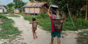 68 to 84 percent of water sources in South Asia are contaminated. Ragnar and his family, live in one such area.