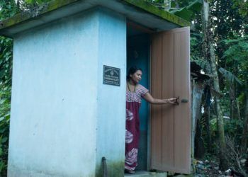 Simple outdoor toilets can give families their own private place to relieve themselves and promote communal hygiene.