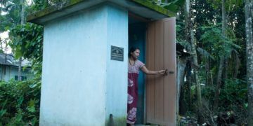 Simple outdoor toilets can give families their own private place to relieve themselves and promote communal hygiene.