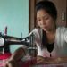 Tailoring and sewing machine classes provided by GFA workers, help women like Leena acquire the skills needed for overcoming poverty.