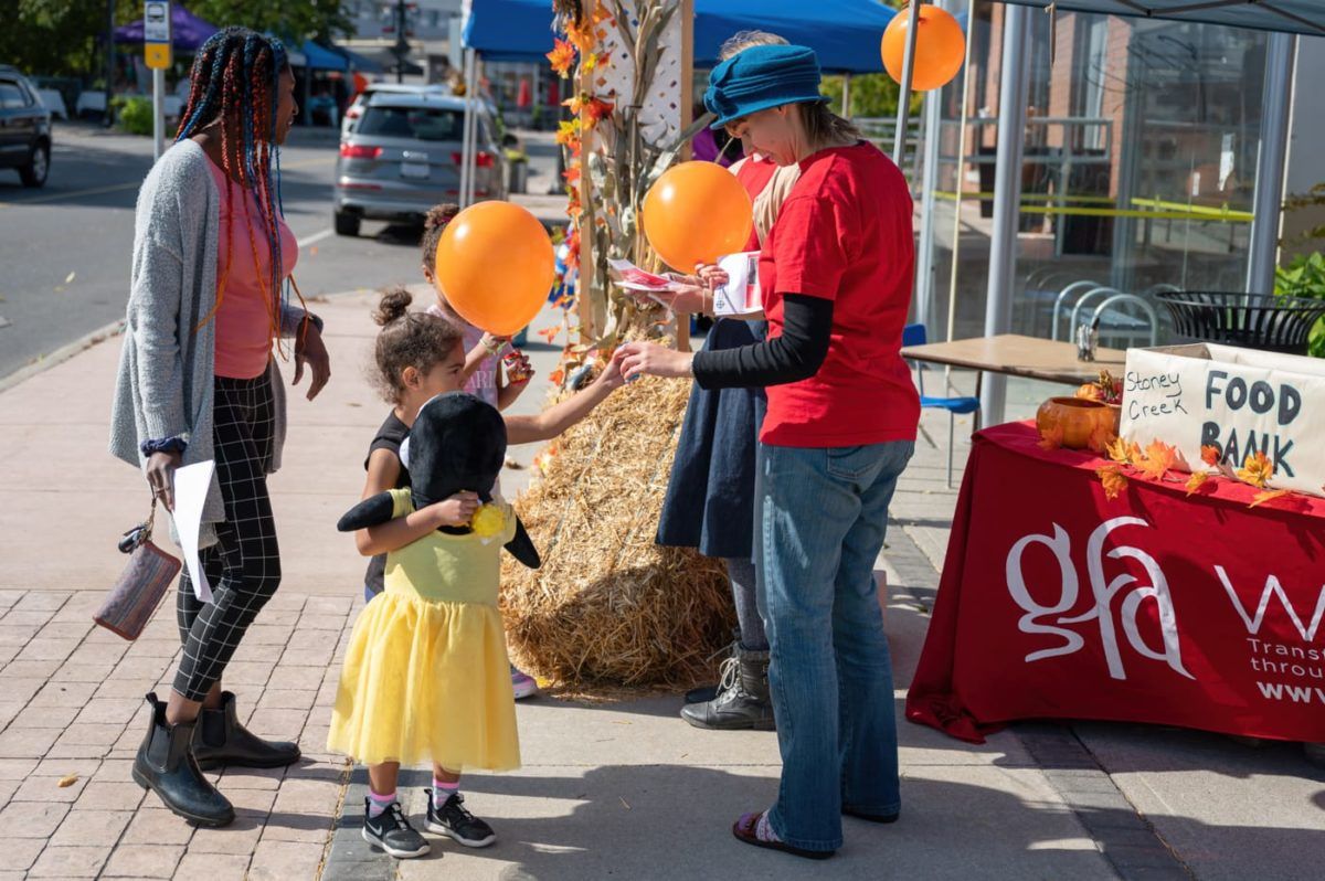 GFA World connected with the local community children and families by participating in this year's Stoney Creek Pumpkin Fest Pumpkin Fest