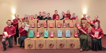 GFA World Canada celebrates 38 years of serving God and humanity alongside local churches serving as a collection centre for OCC shoeboxes