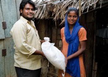 GFA Pastor-Led Relief Brings Food to Five Families